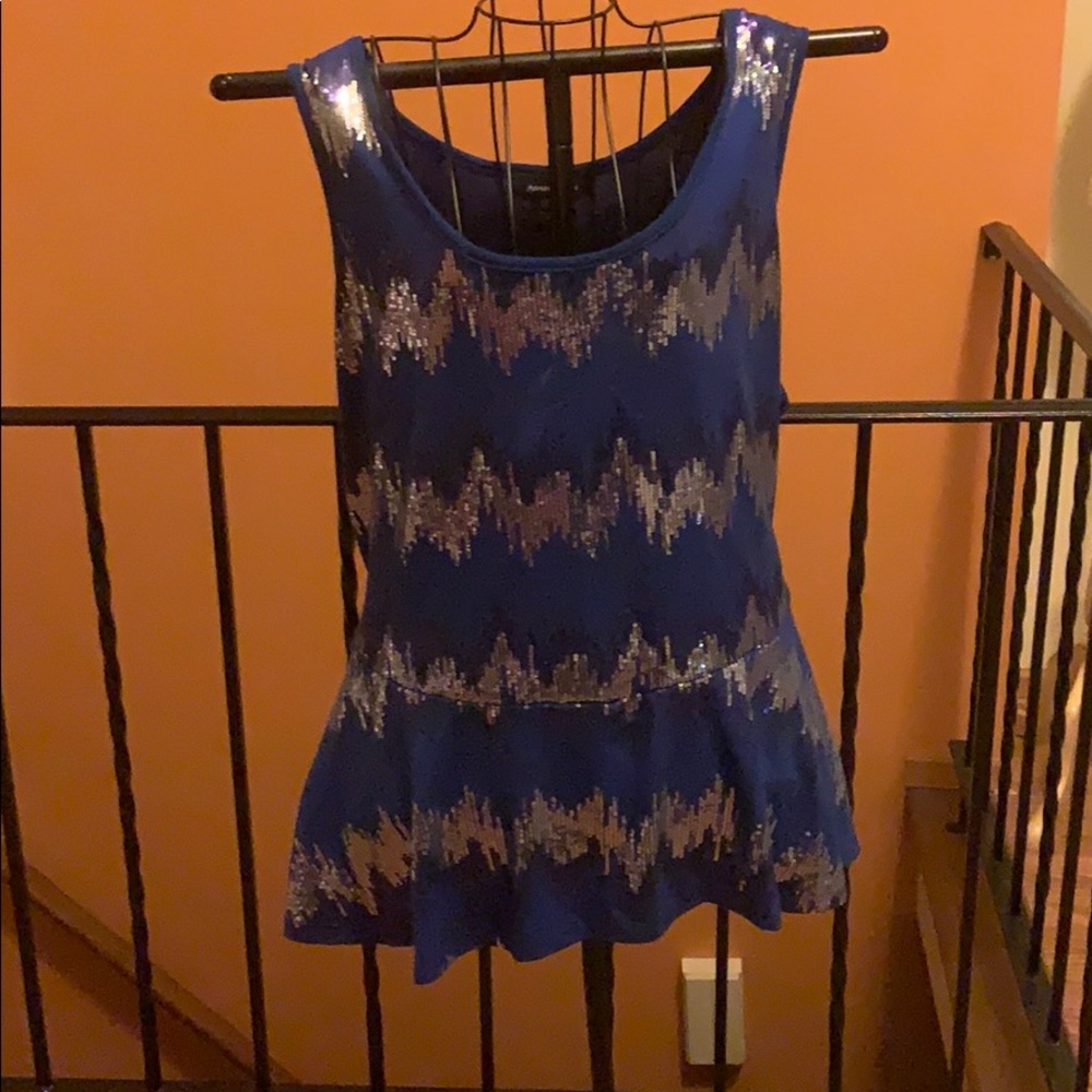 Holiday Sequence Tank Top